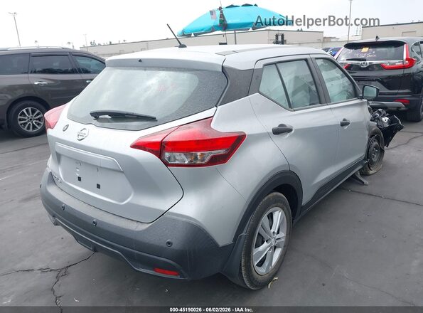3N1CP5BV5LL485308 2020 NISSAN KICKS Серебряный Задняя правая четверть