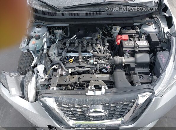 3N1CP5BV5LL485308 2020 NISSAN KICKS Серебряный Вид сзади