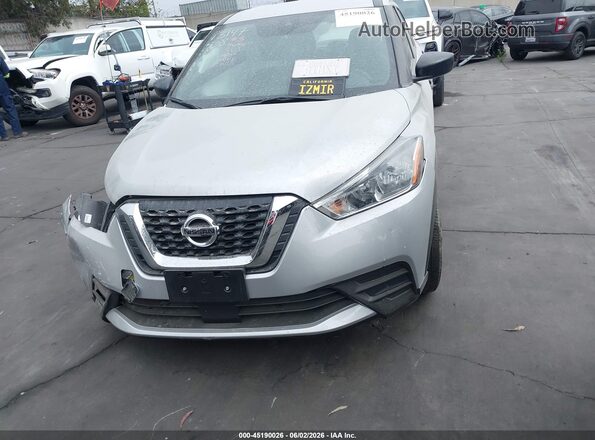 3N1CP5BV5LL485308 2020 NISSAN KICKS Серебряный Вид задней части салона
