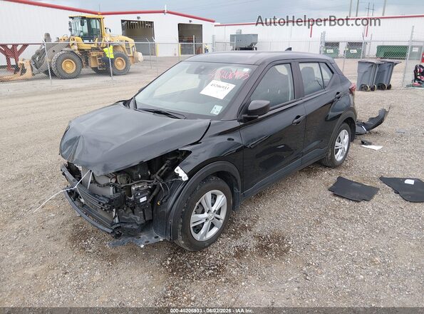 3N1CP5BV5RL508319 2024 NISSAN KICKS Черный Передняя левая четверть