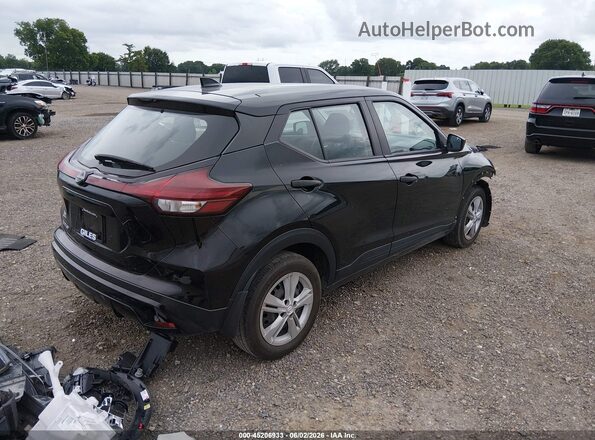 3N1CP5BV5RL508319 2024 NISSAN KICKS Черный Задняя правая четверть