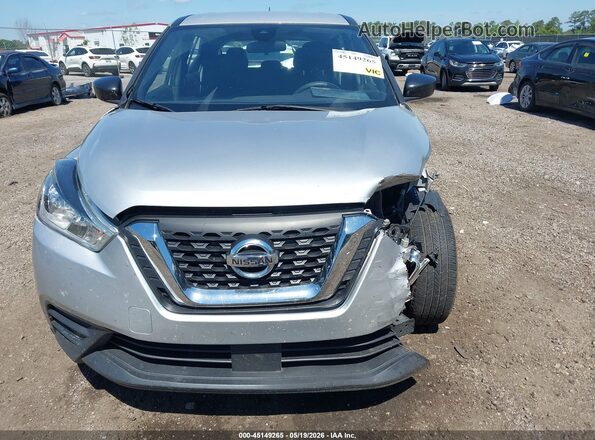 3N1CP5BV6LL515545 2020 NISSAN KICKS Серебряный Вид задней части салона