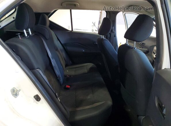 3N1CP5BV6LL553003 2020 NISSAN KICKS White Widok wnętrza z tyłu