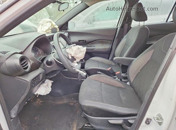 3N1CP5BV6LL553003 2020 NISSAN KICKS White Widok wnętrza z przodu