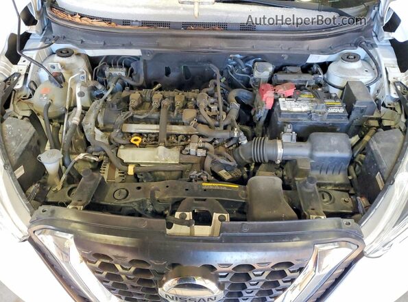 3N1CP5BV6LL553003 2020 NISSAN KICKS White Widok komory silnika