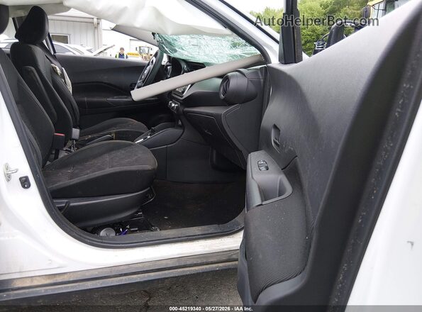 3N1CP5BV7ML485294 2021 NISSAN KICKS White Front interior view