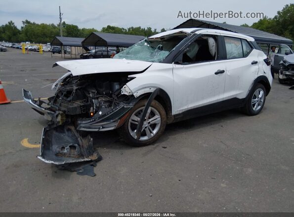 3N1CP5BV7ML485294 2021 NISSAN KICKS White Front left