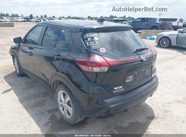 3N1CP5BV7ML543579 2021 NISSAN KICKS Black Հետևի ձախ