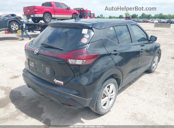 3N1CP5BV7ML543579 2021 NISSAN KICKS Black Հետևի աջ