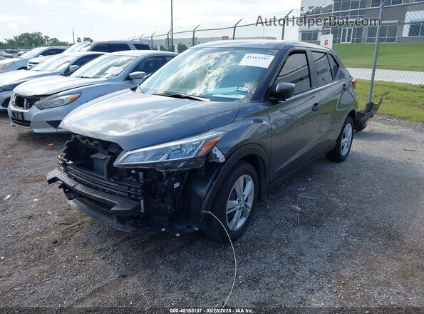 3N1CP5BV7SL477354 2025 NISSAN KICKS PLAY Серый Передняя левая четверть