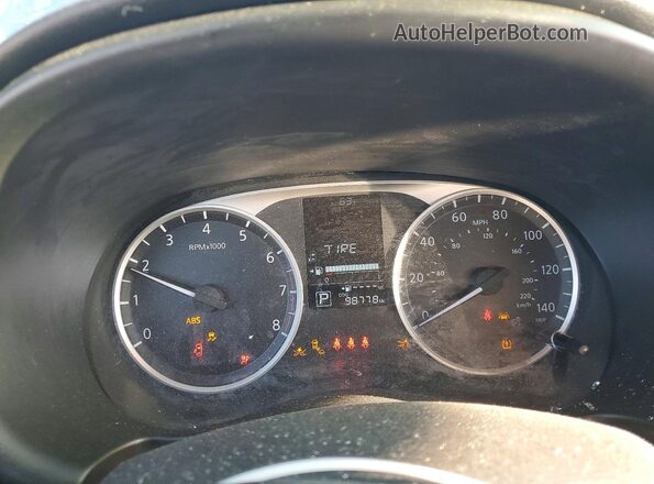 3N1CP5BV8ML544157 2021 NISSAN KICKS Blue Vista del cuadro de instrumentos