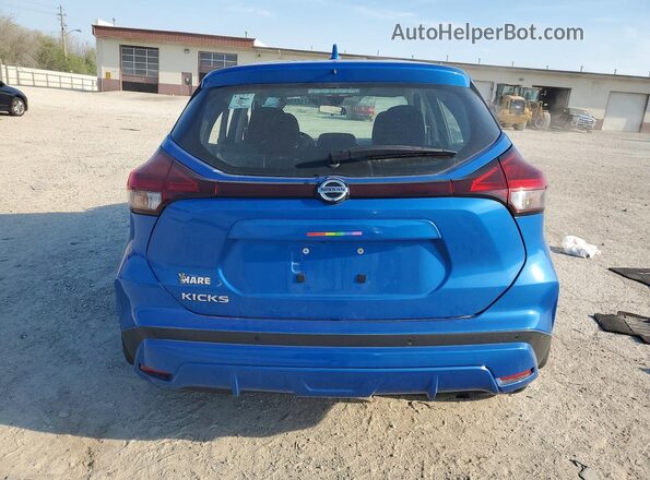 3N1CP5BV8ML544157 2021 NISSAN KICKS Blue Vista trasera