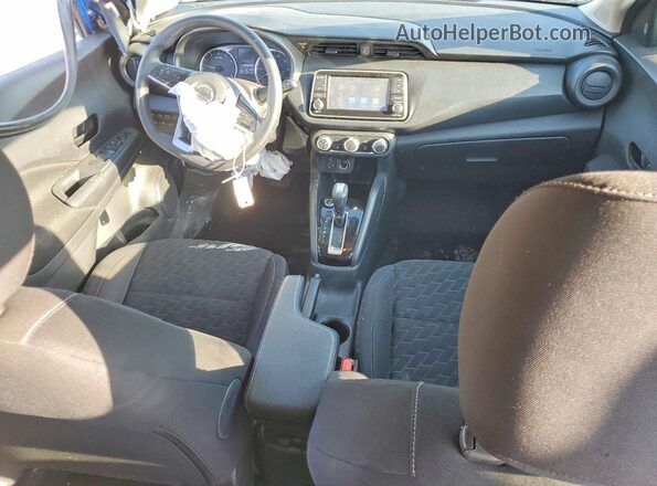 3N1CP5BV8ML544157 2021 NISSAN KICKS Blue Vista del salpicadero