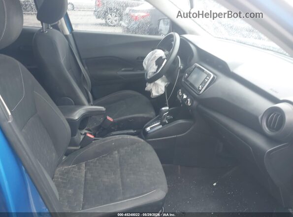 3N1CP5BV8ML554607 2021 NISSAN KICKS Blue Սալոնի դիմացի տեսք