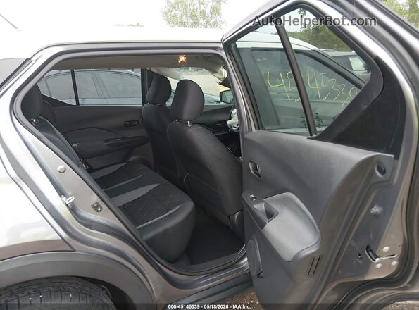 3N1CP5BV9LL500361 2020 NISSAN KICKS Gray VIN կոդի պիտակի տեսք