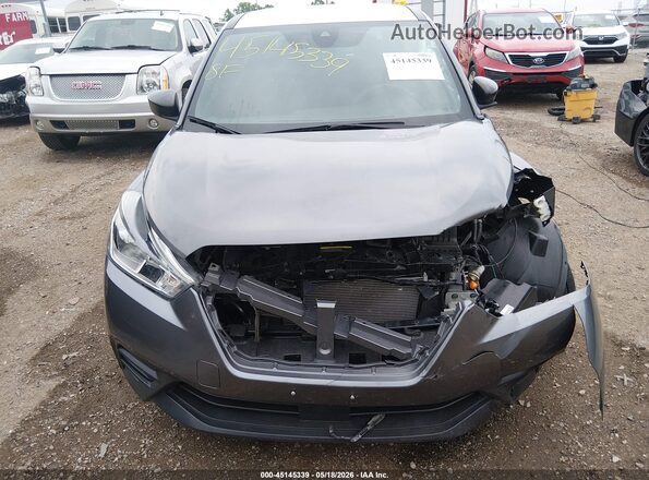 3N1CP5BV9LL500361 2020 NISSAN KICKS Gray Սարքավորումների վահանակի տեսք