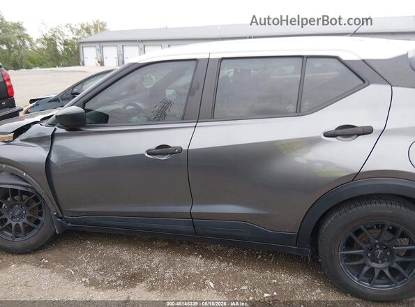 3N1CP5BV9LL500361 2020 NISSAN KICKS Gray Սալոնի 360 աստիճան տեսք