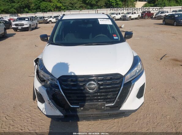 3N1CP5BV9ML495616 2021 NISSAN KICKS White Вид задньої частини салону