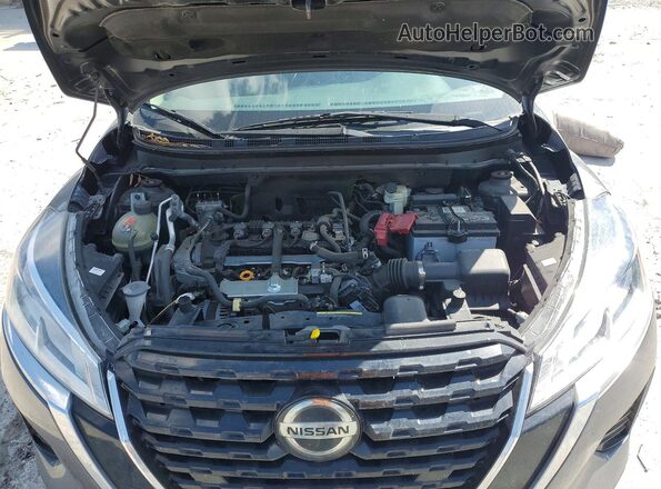 3N1CP5BV9ML545429 2021 NISSAN KICKS Gray Rear interior view