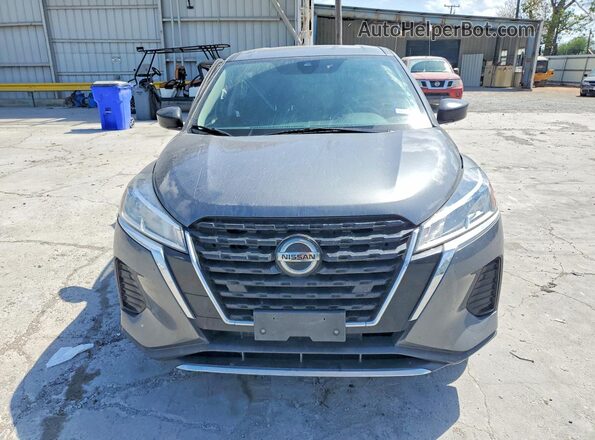 3N1CP5BV9ML545429 2021 NISSAN KICKS Gray Front view