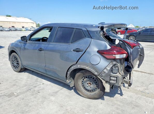 3N1CP5BV9ML545429 2021 NISSAN KICKS Gray Rear left