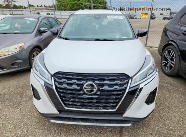 3N1CP5BV9ML549450 2021 NISSAN KICKS White Դիմացի տեսք