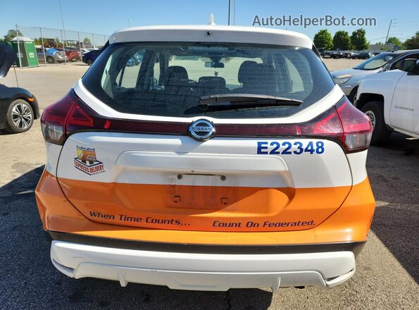 3N1CP5BV9ML549450 2021 NISSAN KICKS White 