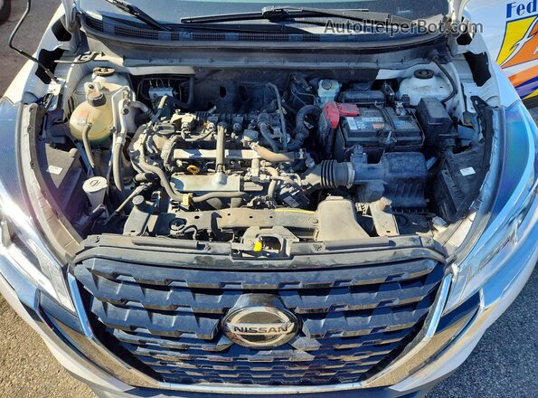 3N1CP5BV9ML549450 2021 NISSAN KICKS White Շարժիչի բաժամունքի տեսք