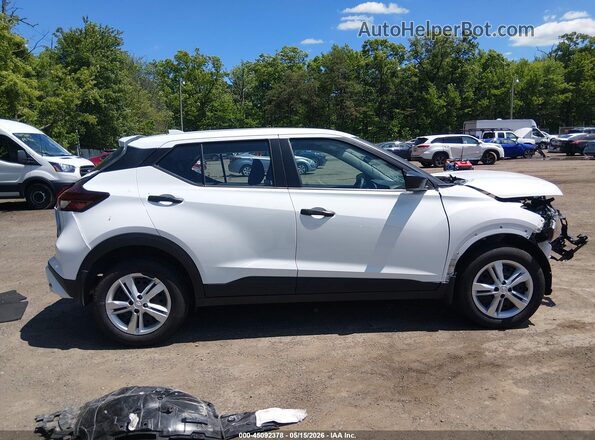 3N1CP5BV9SL499307 2025 NISSAN KICKS PLAY White Вид щитка приладів
