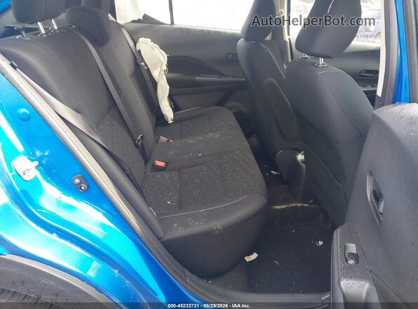 3N1CP5BVXML530793 2021 NISSAN KICKS Blue Vista de la etiqueta del VIN