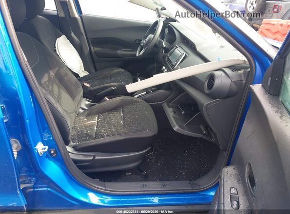3N1CP5BVXML530793 2021 NISSAN KICKS Blue Vista interior delantera
