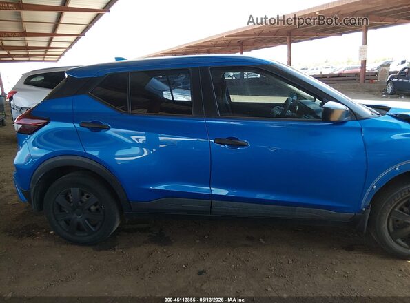 3N1CP5BVXML555242 2021 NISSAN KICKS Blue Vista interior de 360 grados