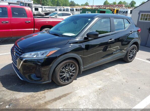 3N1CP5BVXPL560459 2023 NISSAN KICKS Black Front left