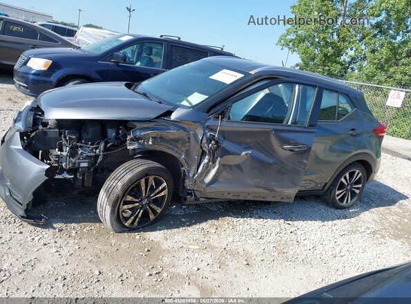 3N1CP5CU0KL550747 2019 NISSAN KICKS Gray Vista interior de 360 grados