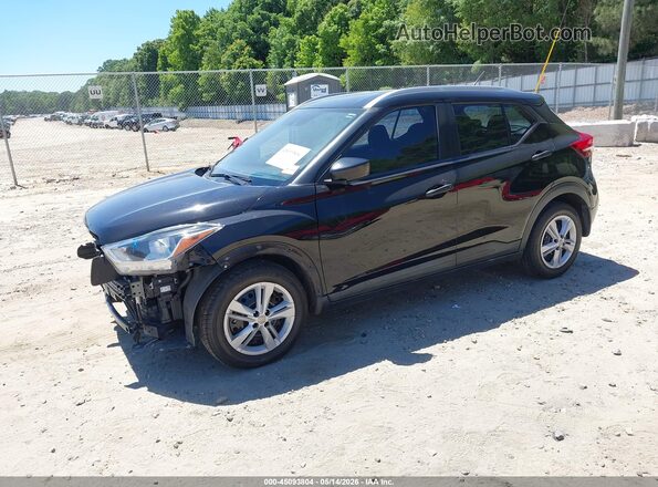 3N1CP5CU1JL530053 2018 NISSAN KICKS Black Передня ліва чверть
