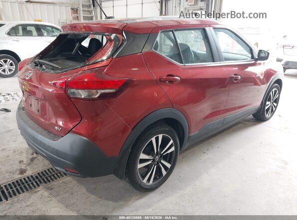3N1CP5CU2JL531471 2018 NISSAN KICKS Red Tył prawy