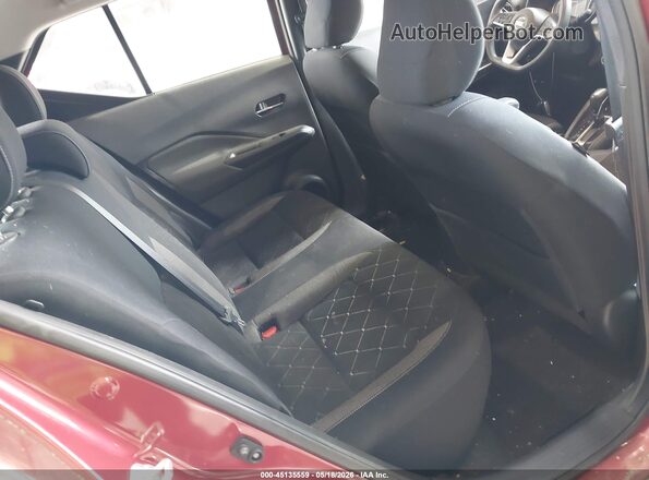 3N1CP5CU2JL531471 2018 NISSAN KICKS Red Widok naklejki z numerem VIN