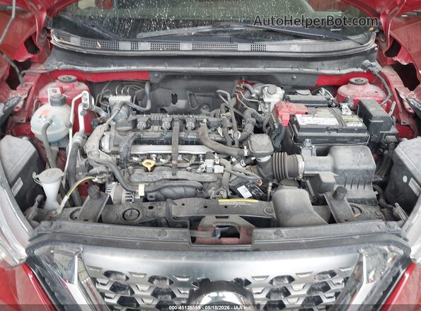 3N1CP5CU2JL531471 2018 NISSAN KICKS Red Widok z tyłu