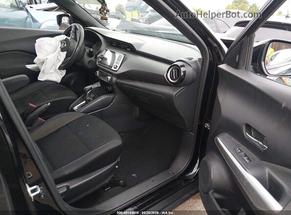 3N1CP5CU2KL491894 2019 NISSAN KICKS Black Вид салону спереду