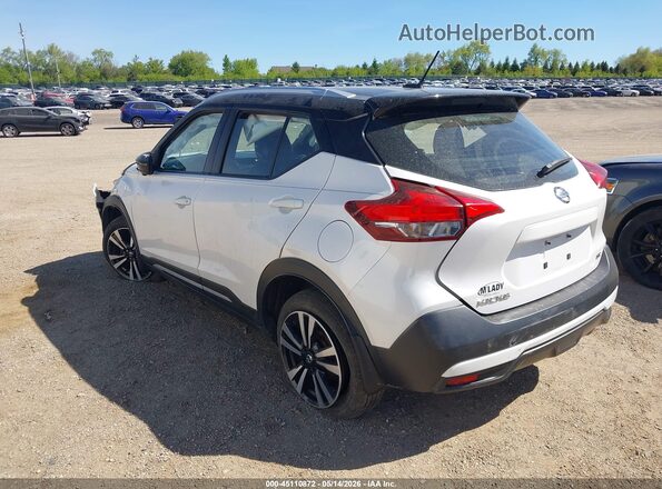 3N1CP5CU2KL537238 2019 NISSAN KICKS Белый Задняя левая четверть