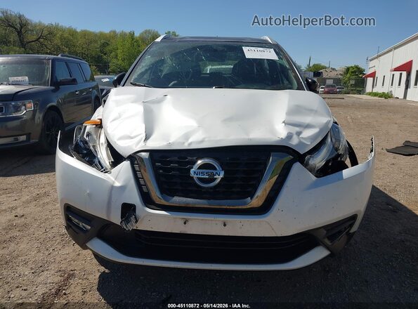 3N1CP5CU2KL537238 2019 NISSAN KICKS Белый Вид щитка приборов