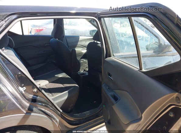 3N1CP5CU2KL549549 2019 NISSAN KICKS Black VIN კოდის სტიკერის ხედი
