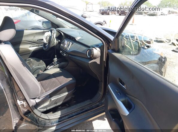3N1CP5CU2KL549549 2019 NISSAN KICKS Black წინა სალონის ხედი