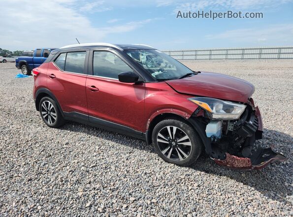 3N1CP5CU3KL496733 2019 NISSAN KICKS Red 