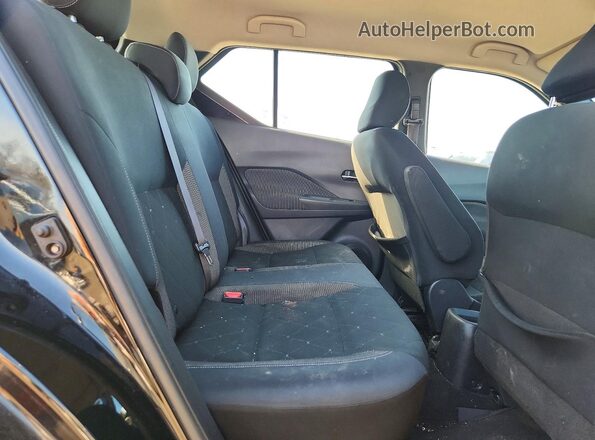 3N1CP5CU3KL532579 2019 NISSAN KICKS Black უკანა სავარძლების ხედი