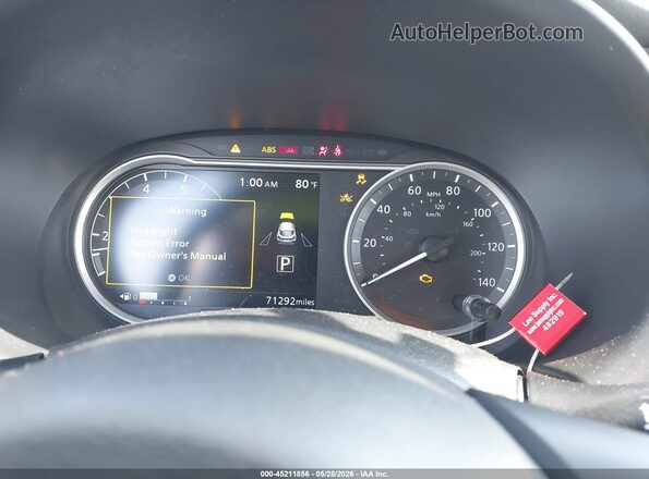 3N1CP5CU3KL532615 2019 NISSAN KICKS Белый Вид задних сидений