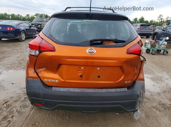 3N1CP5CU3KL561872 2019 NISSAN KICKS Orange Հետևի տեսք