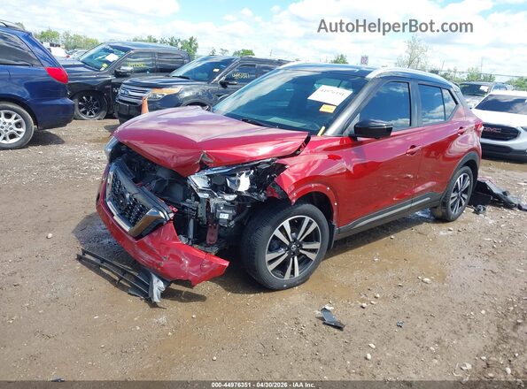 3N1CP5CU3KL569793 2019 NISSAN KICKS Red Przód lewy