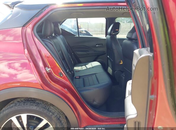 3N1CP5CU3KL569793 2019 NISSAN KICKS Red Widok naklejki z numerem VIN