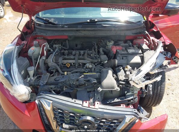 3N1CP5CU3KL569793 2019 NISSAN KICKS Red Widok z tyłu